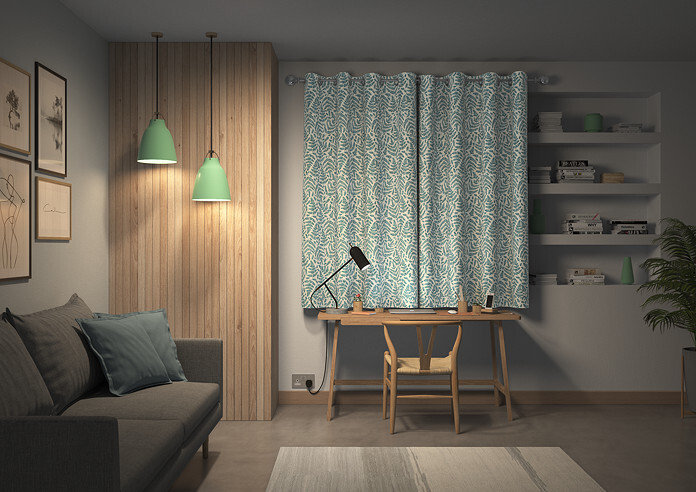 Fernshore, Prussian - Made to Measure Curtains - Image 7